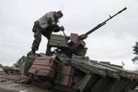 В районе Мариуполя позиции сил АТО обстреливают из танков и минометов